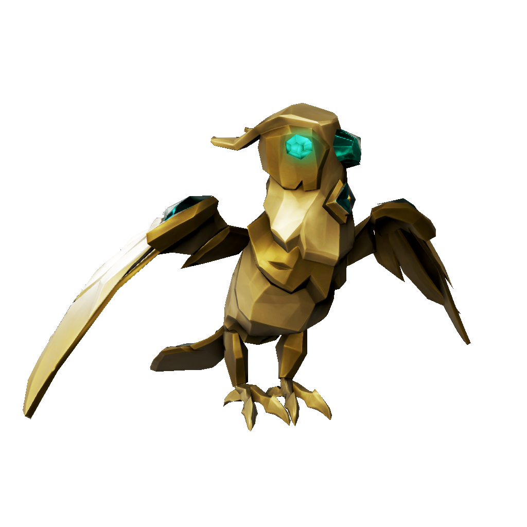 Gold Curse Parakeet