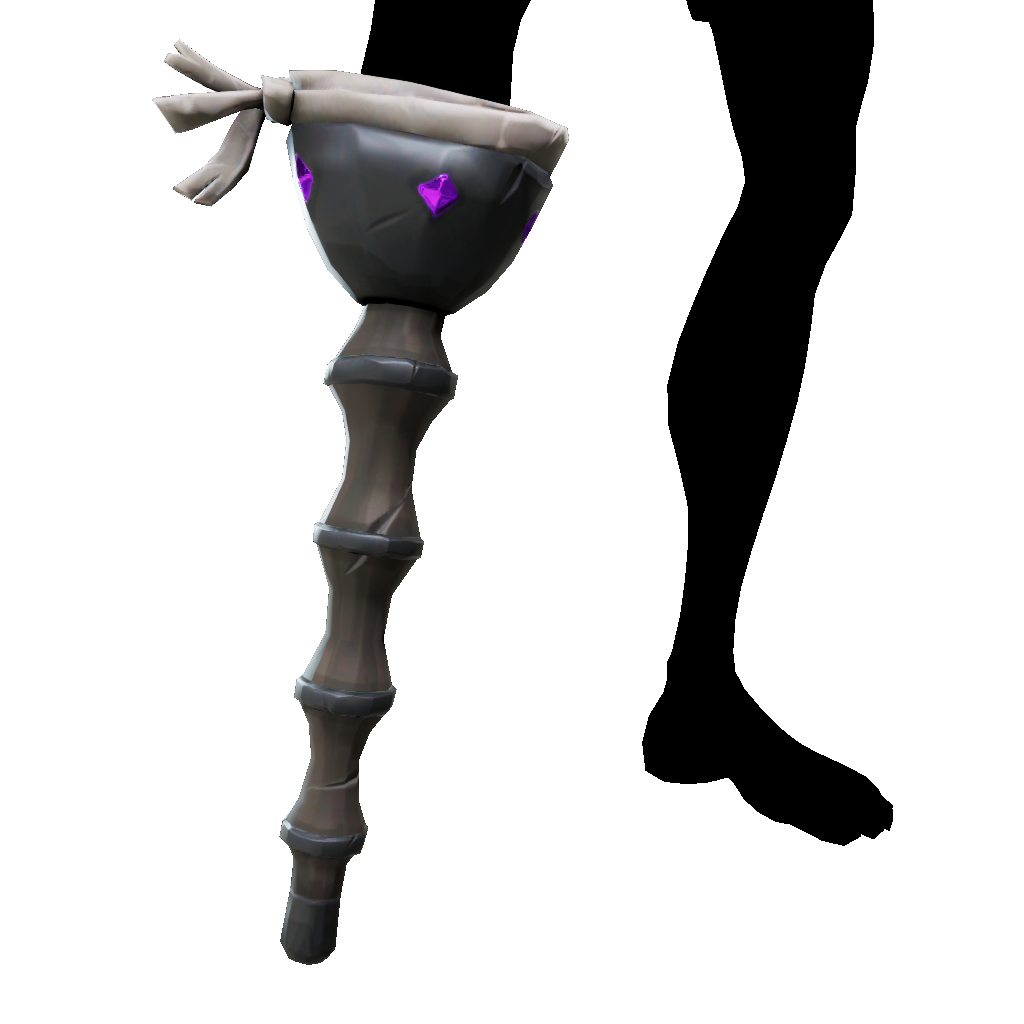 Amethyst Mercenary Pegleg