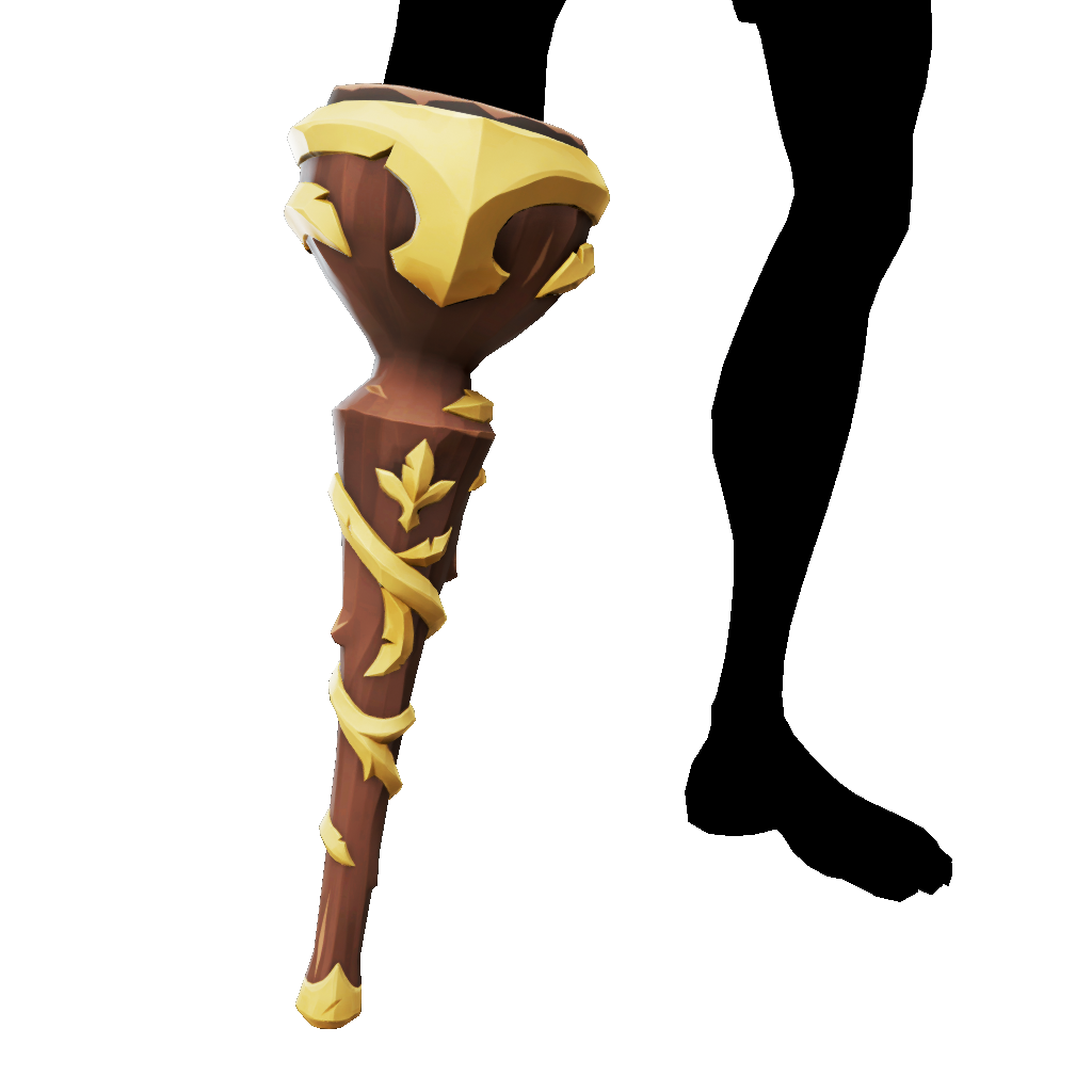 Gold Leaf Pegleg