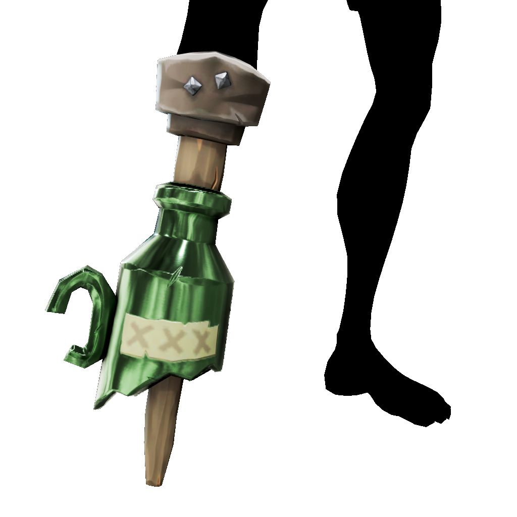 Seafoam Castaway Bilge Rat Pegleg