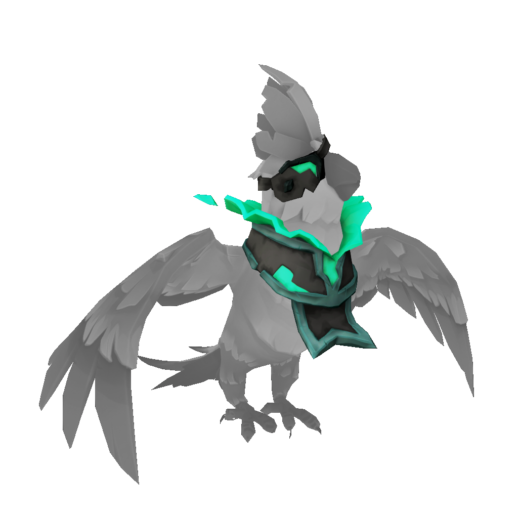 Cockatoo Ghost Outfit