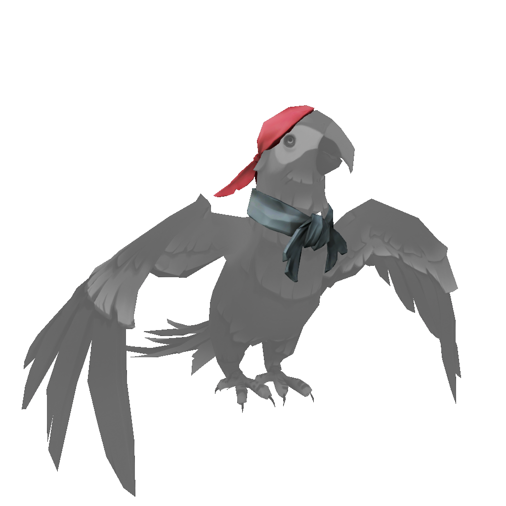Macaw Sea Dog Outfit