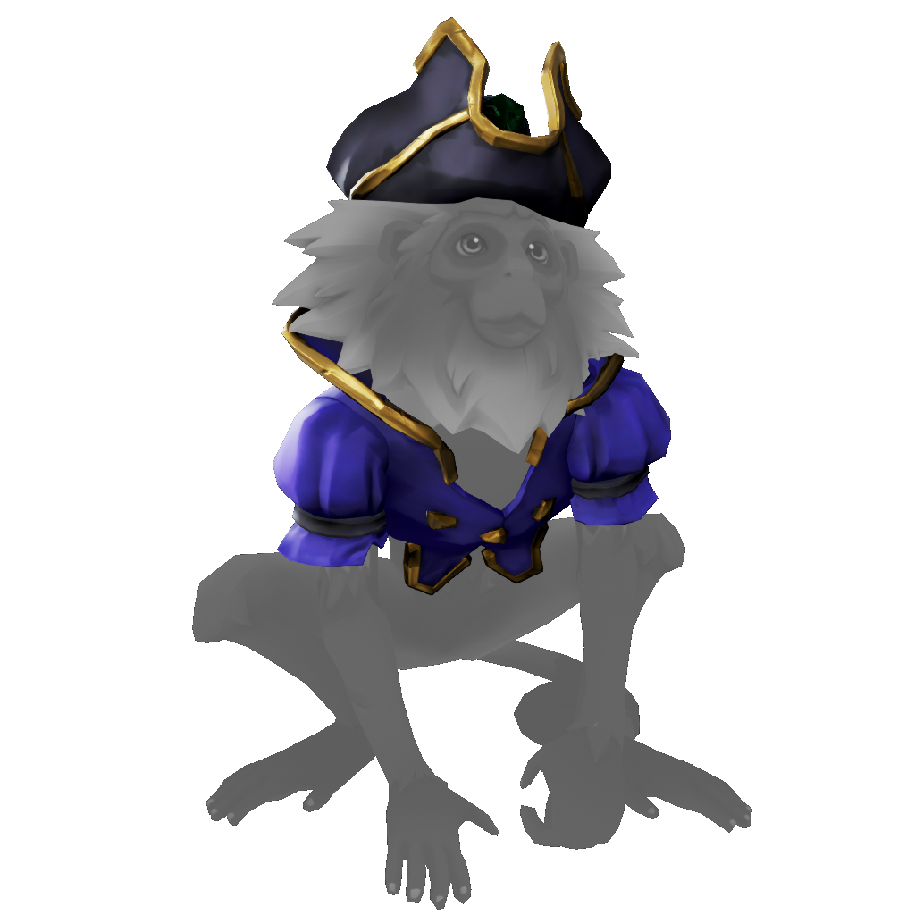 Marmoset Pirate Legend Outfit