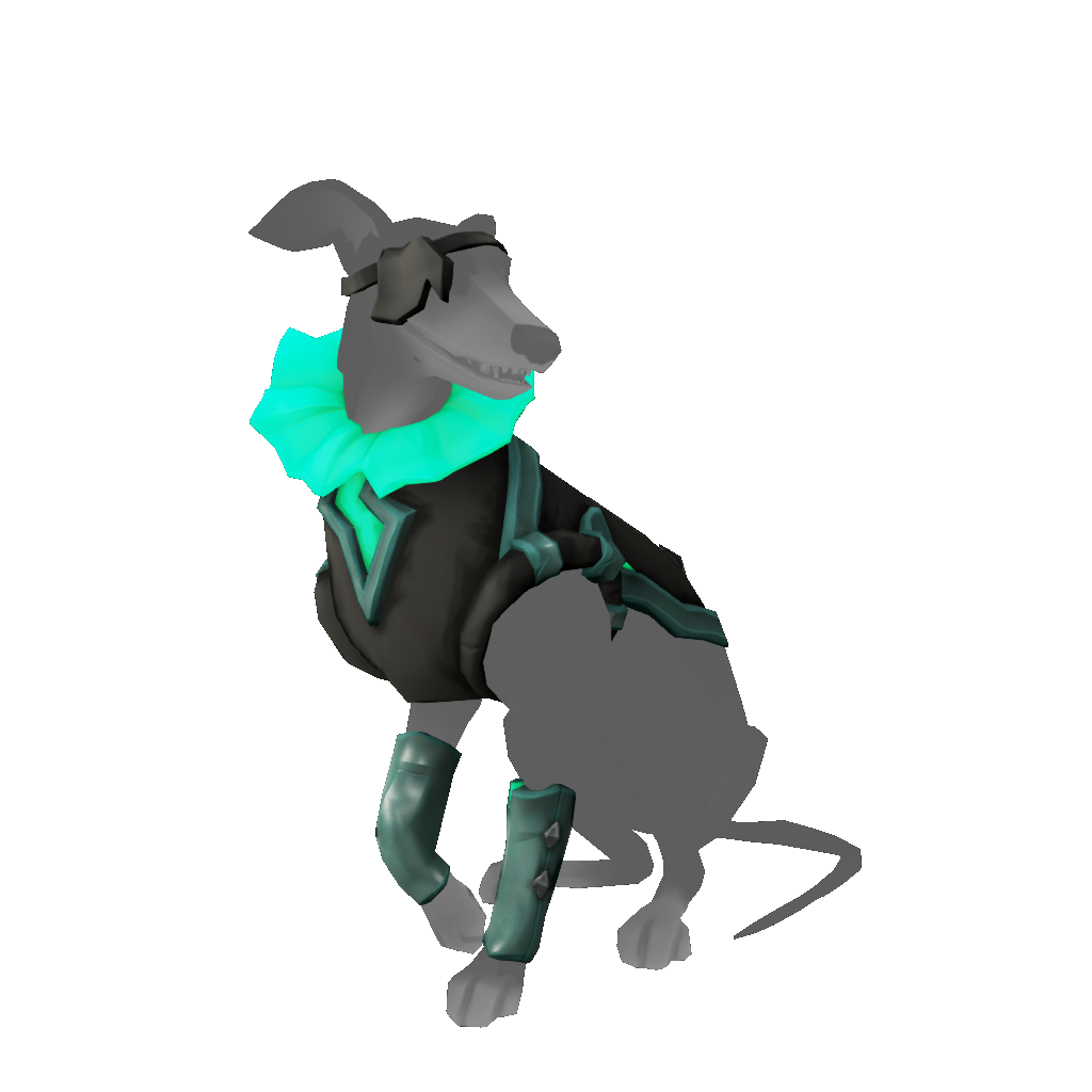 Whippet Ghost Outfit