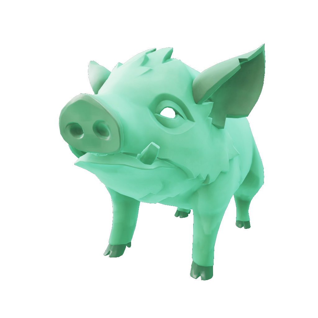 Ghostly Curse Pig
