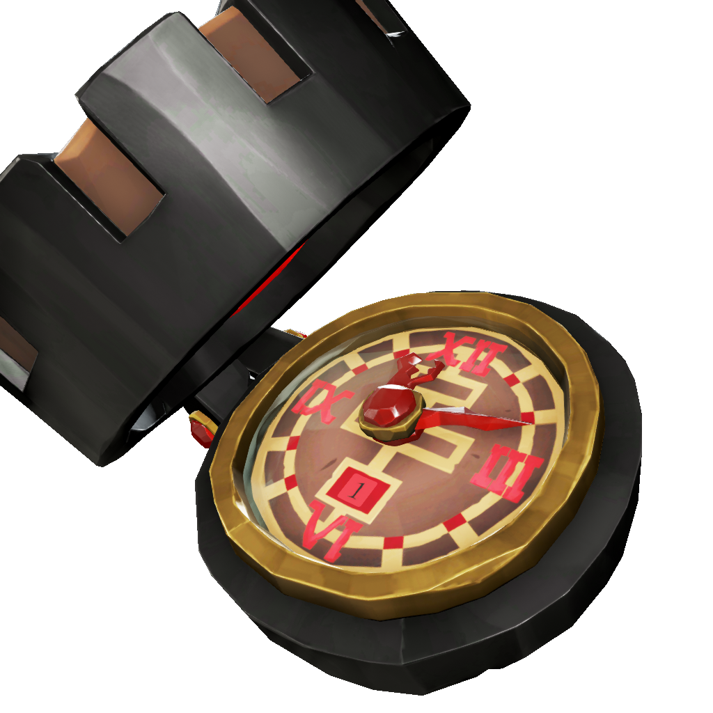 Eastern Winds Ruby Pocket Watch