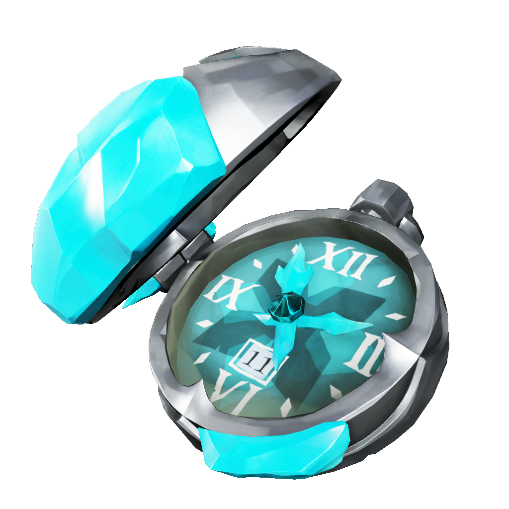 Frozen Horizon Pocket Watch