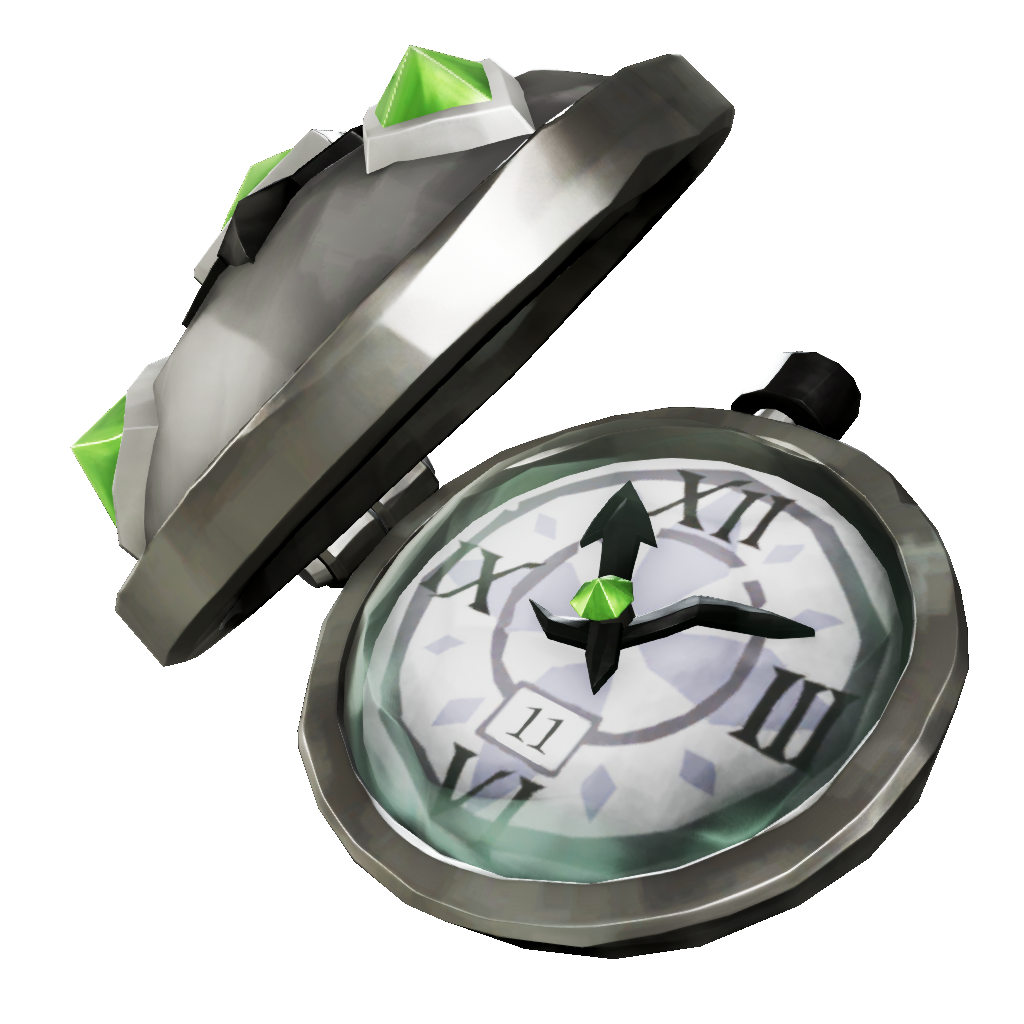Obsidian Pocket Watch