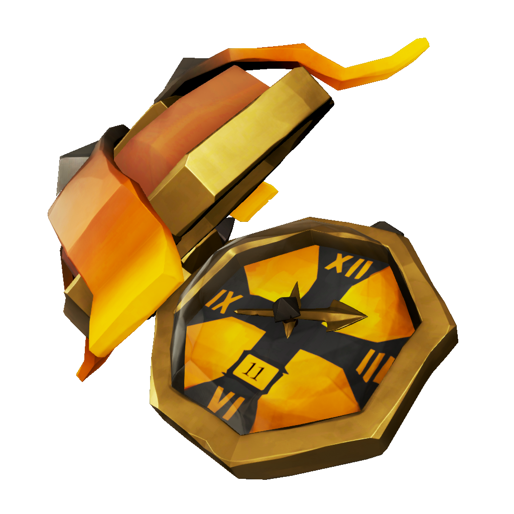 Scorched Forsaken Ashes Pocket Watch