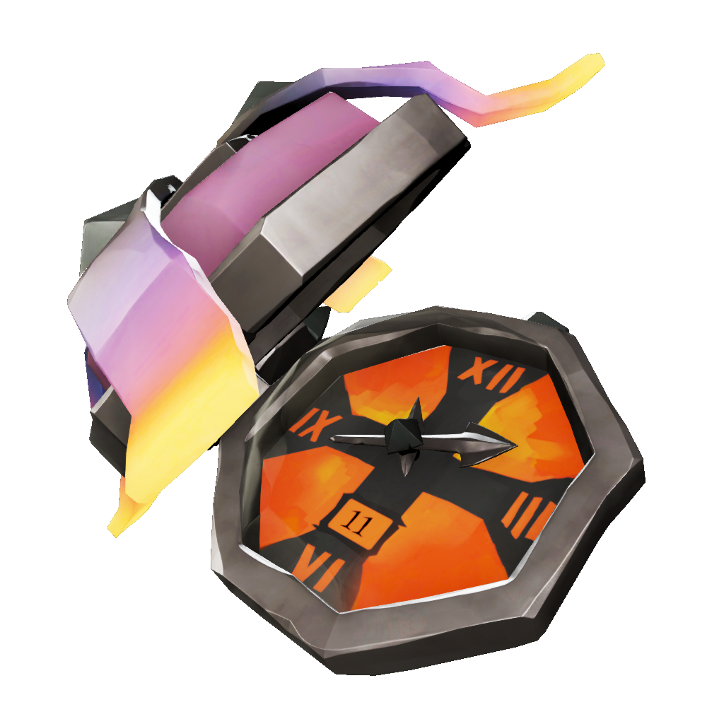 Seared Forsaken Ashes Pocket Watch