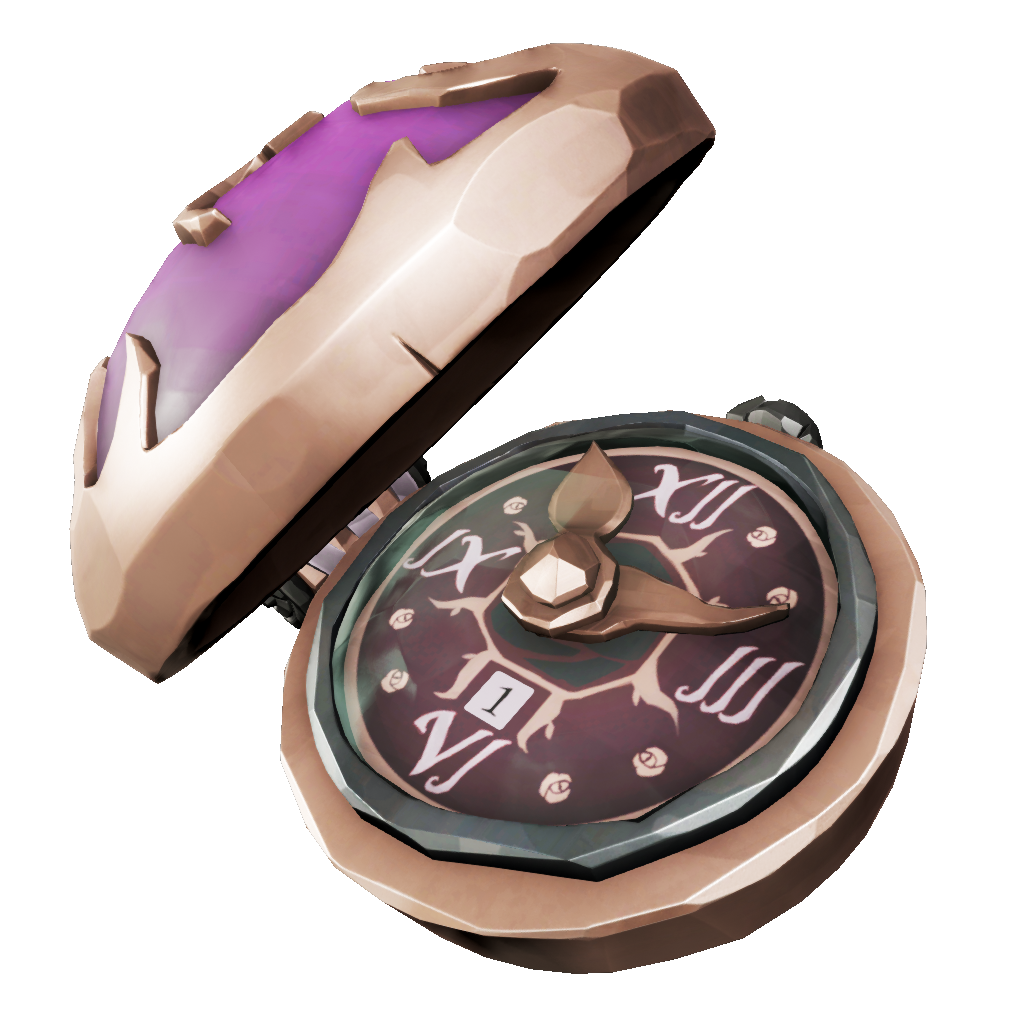 Thriving Wild Rose Pocket Watch