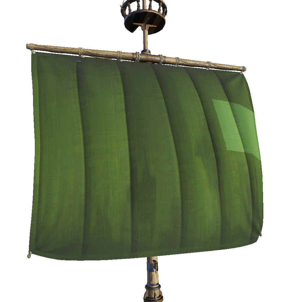 Bottle Green Sailor Sails