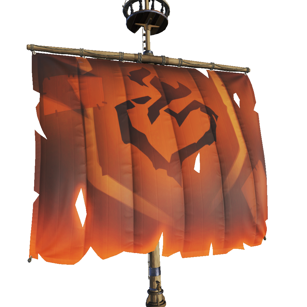Champion of Flame Battle-Scarred Sail