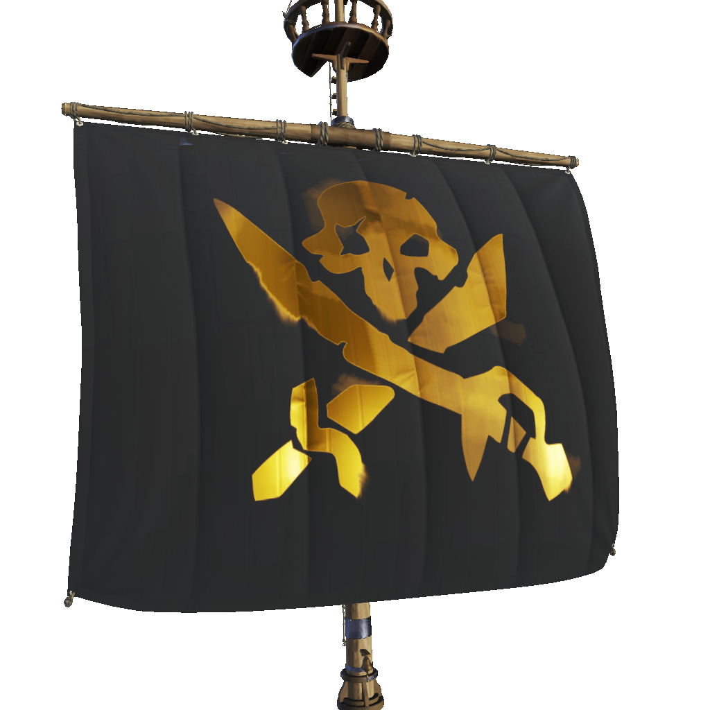 Golden Skull Sails