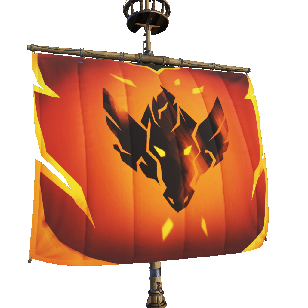 Smouldering Pegasus Collector's Sails