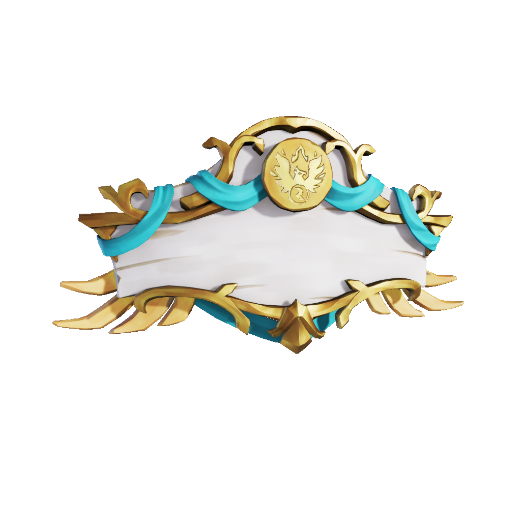 Gilded Phoenix Ship's Crest