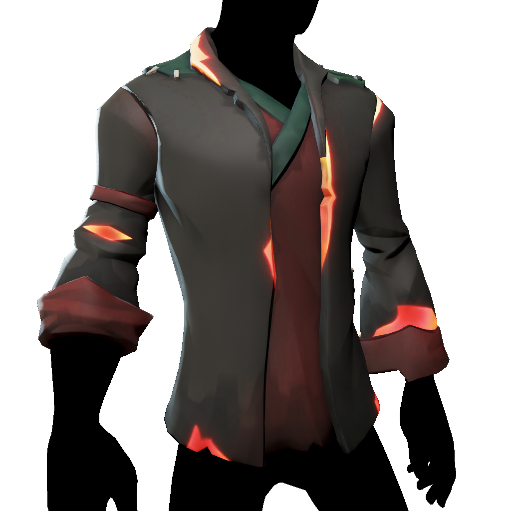 Layered Shirt of the Ashen Dragon
