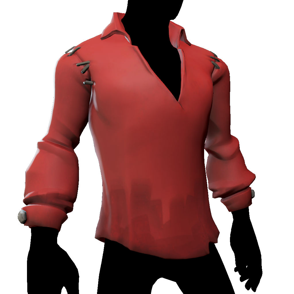 Red Stitched Shirt