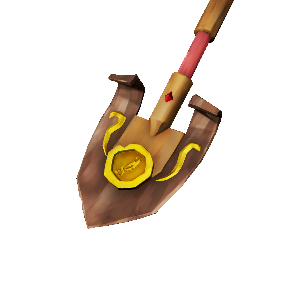 Flaming Jackal Shovel