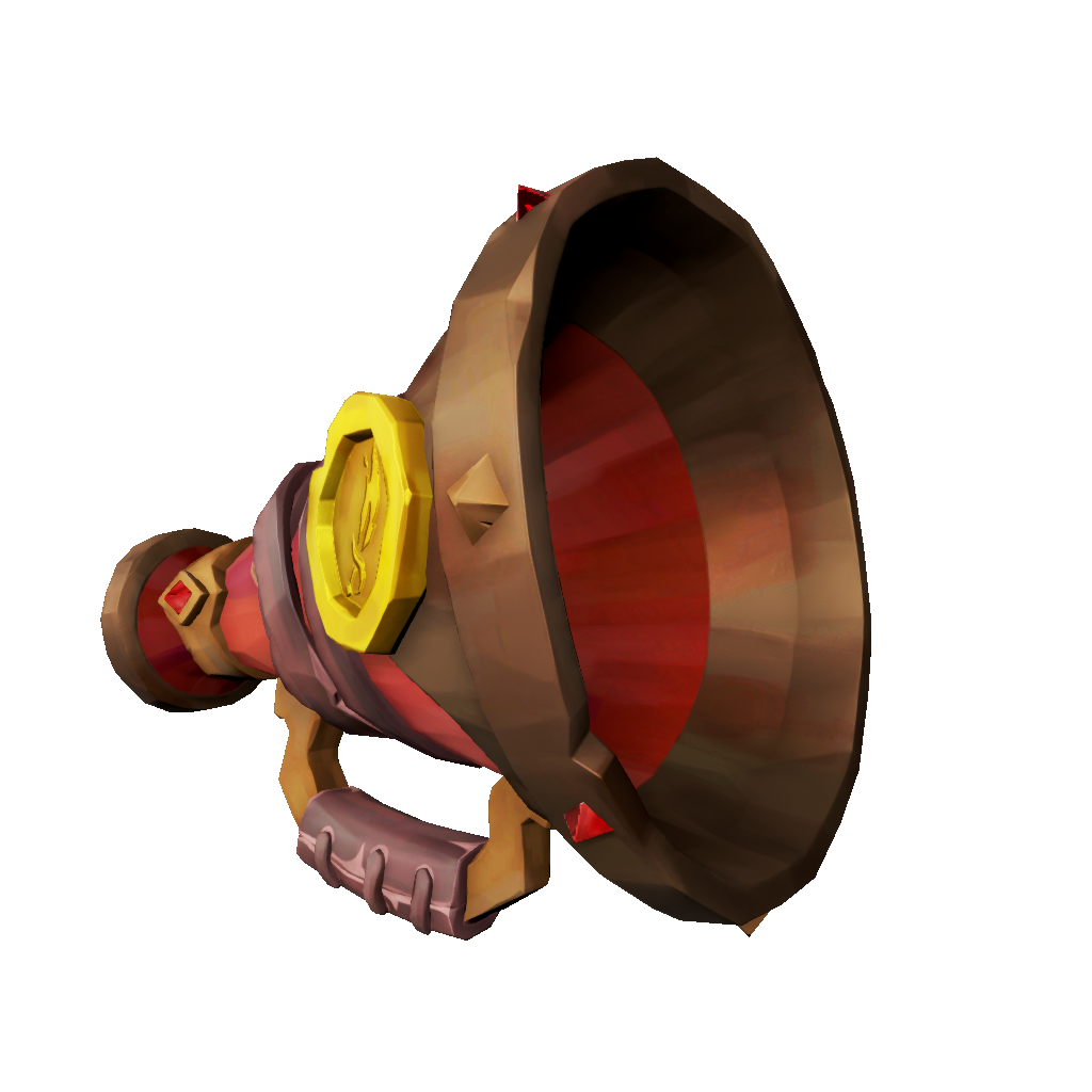 Flaming Jackal Speaking Trumpet