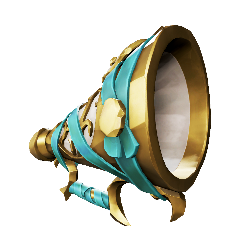 Gilded Phoenix Speaking Trumpet