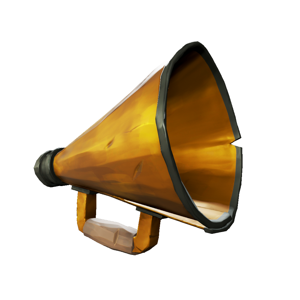 Golden Sailor Speaking Trumpet