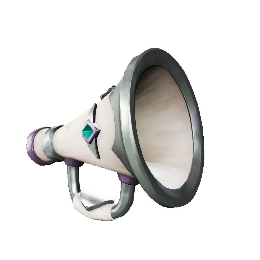 Silver Blade Speaking Trumpet