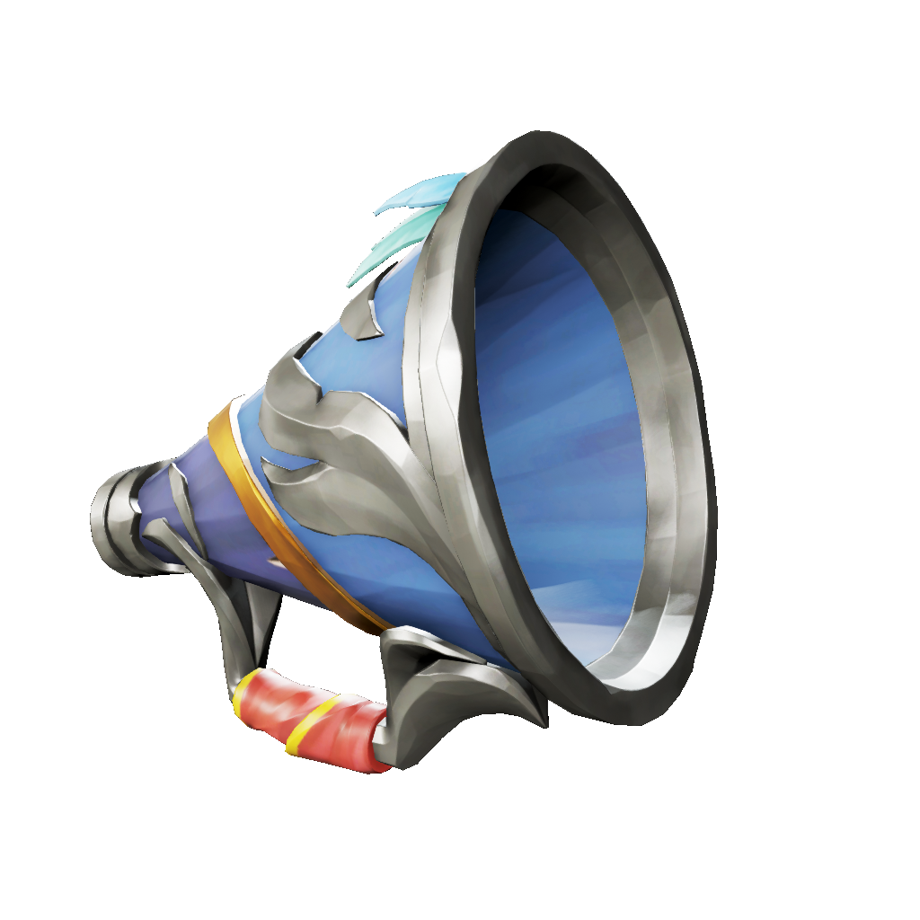 Triumphant Sea Dog Speaking Trumpet
