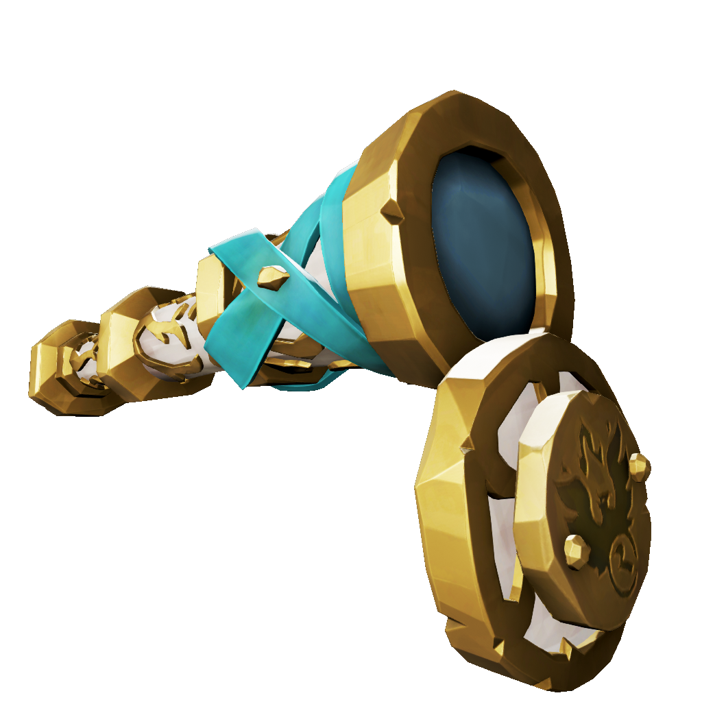 Gilded Phoenix Spyglass