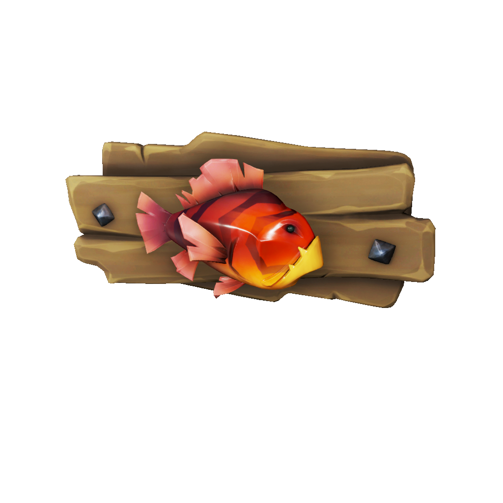 Admired Lava Devilfish Plaque