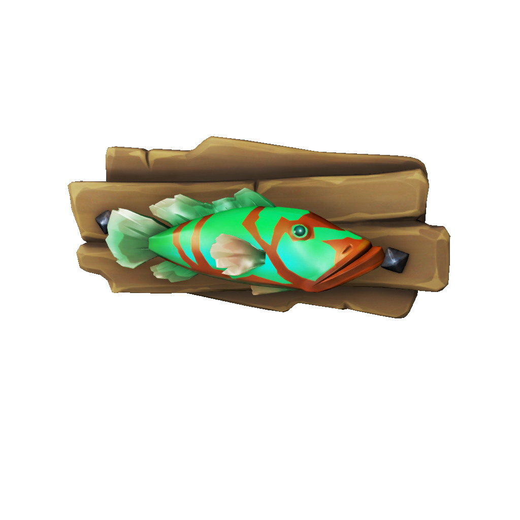 Admired Seafoam Splashtail Plaque