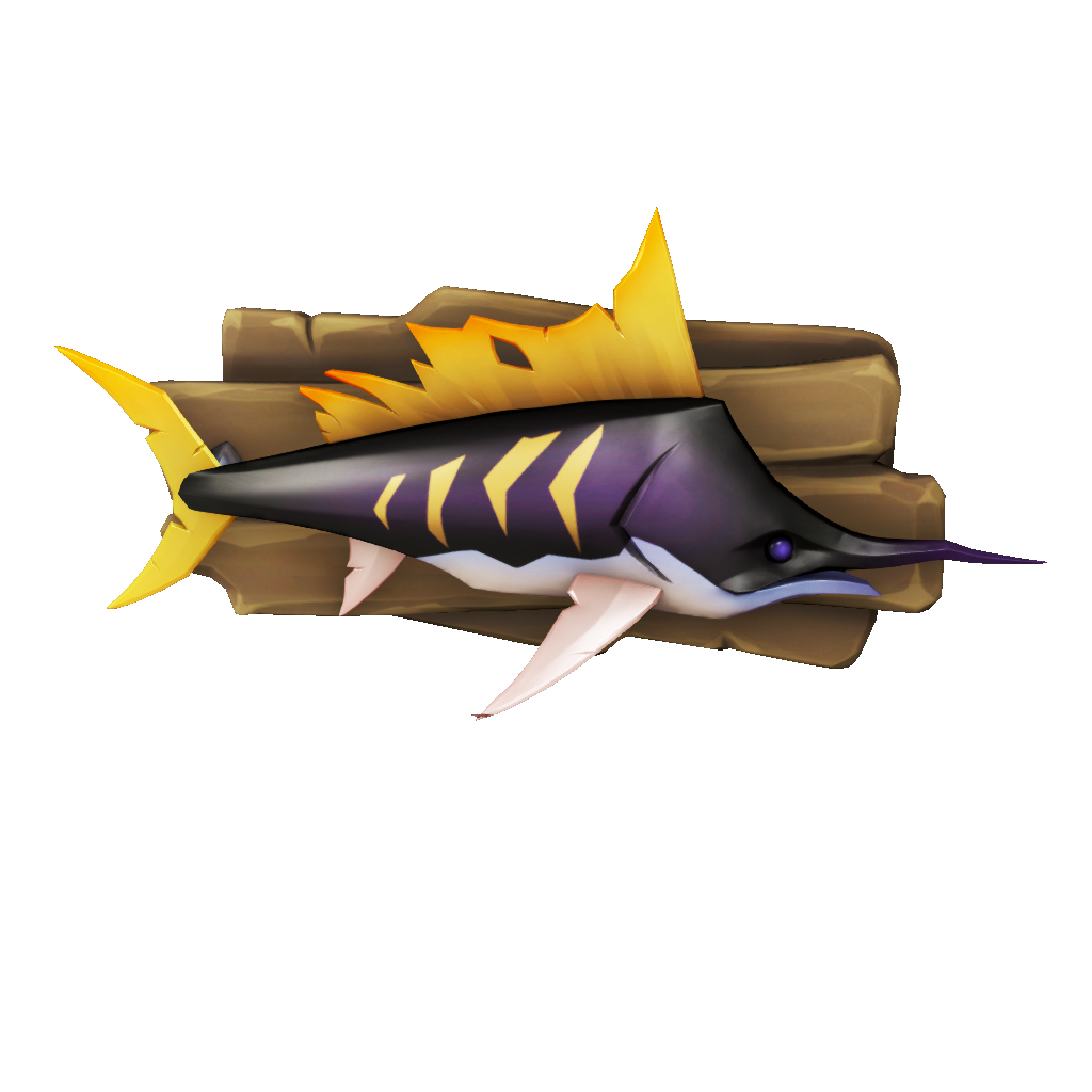 Admired Twilight Stormfish Plaque