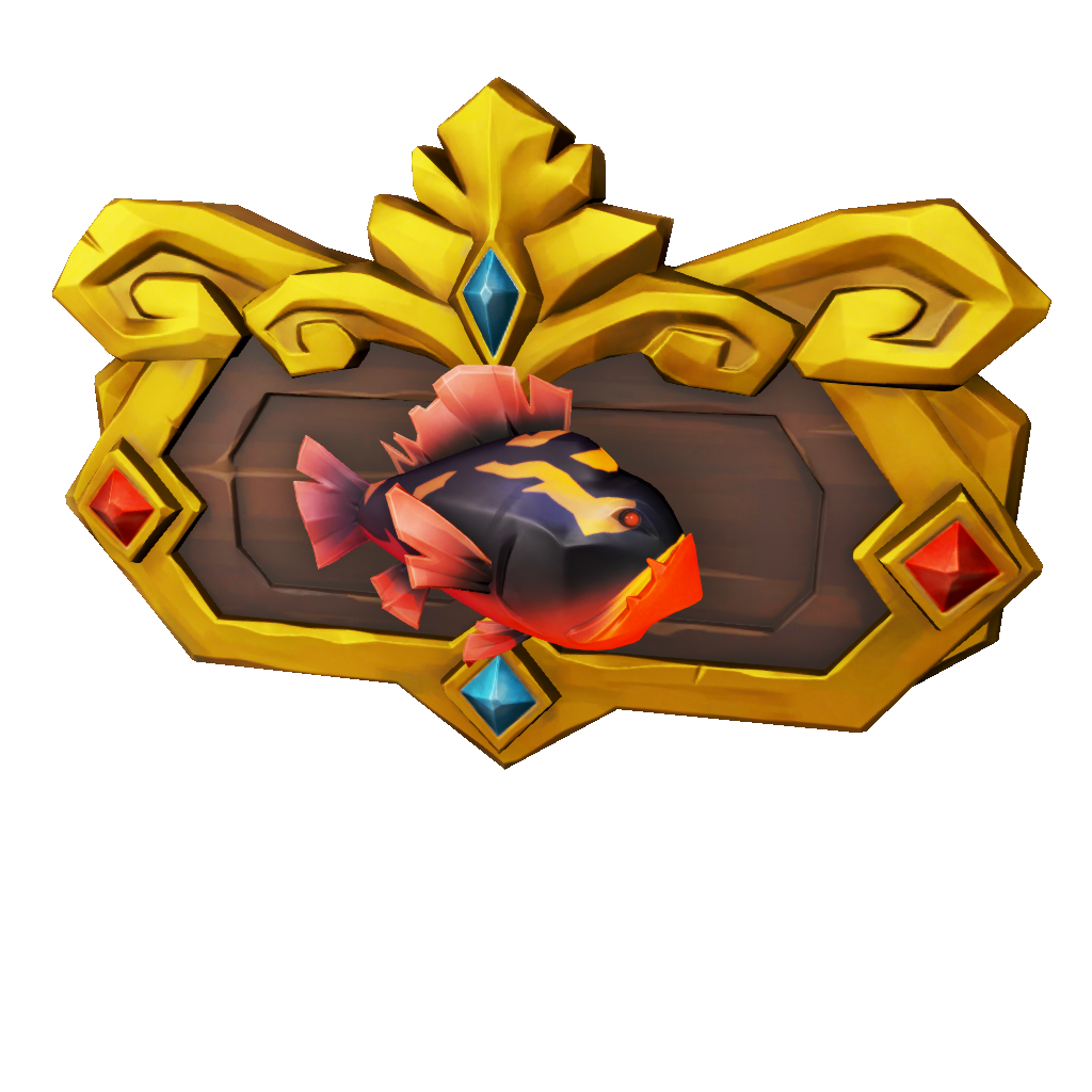 Cherished Firelight Devilfish Plaque