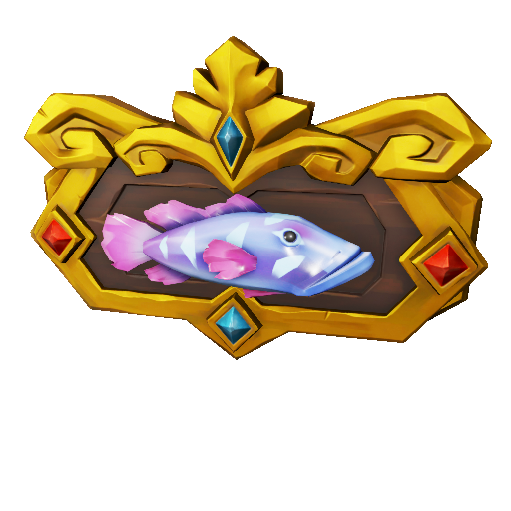 Cherished Indigo Splashtail Plaque