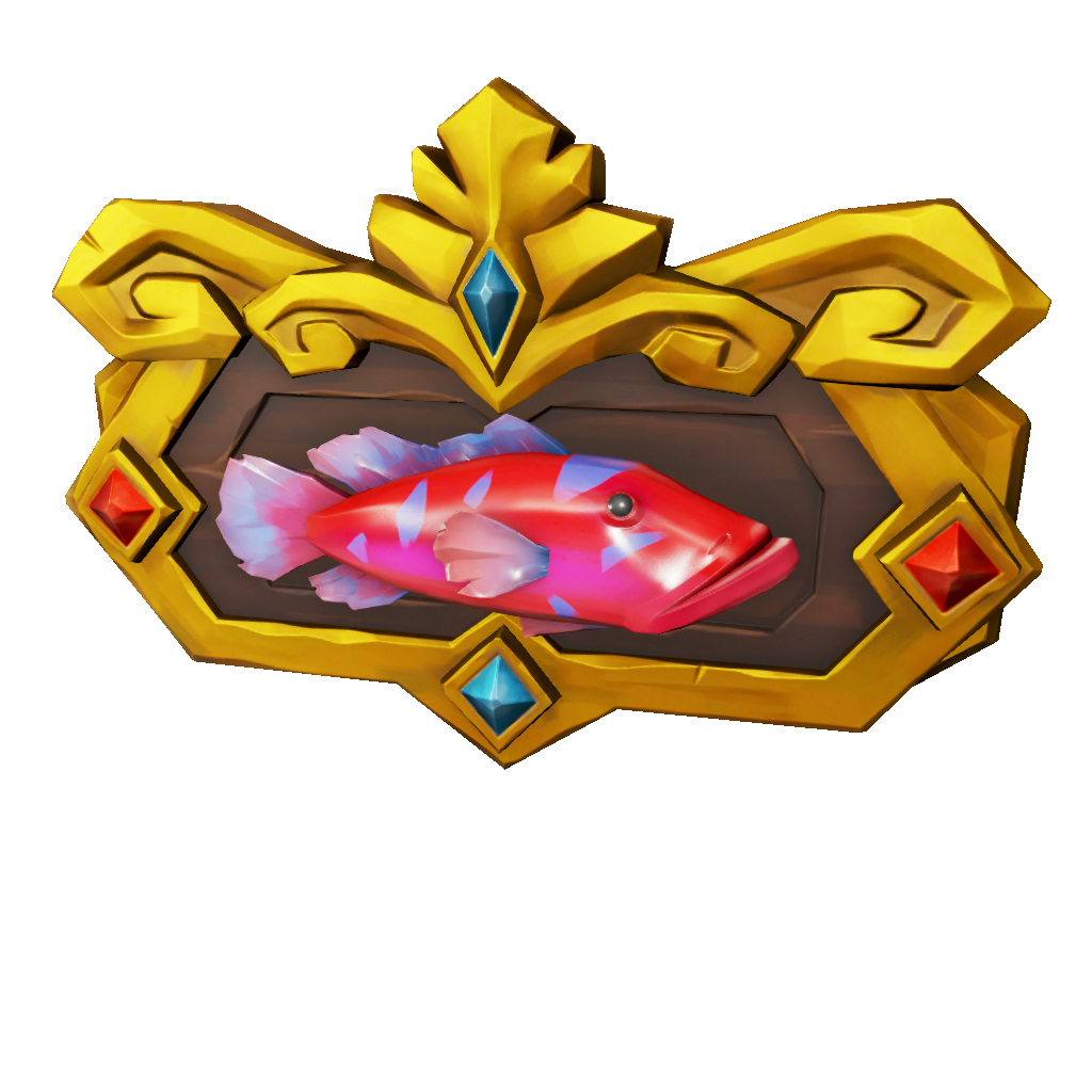 Cherished Ruby Splashtail Plaque