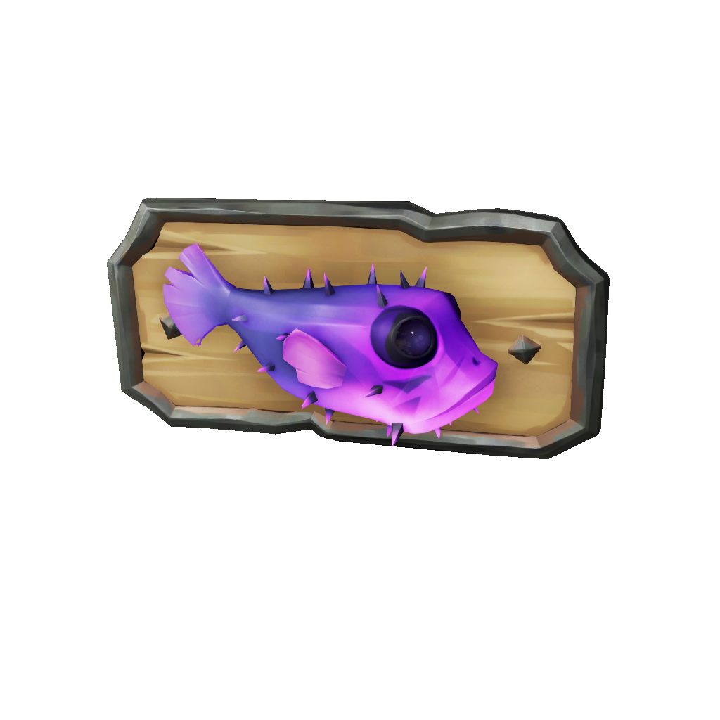 Prized Amethyst Islehopper Plaque