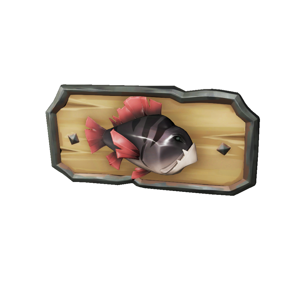 Prized Ashen Devilfish Plaque