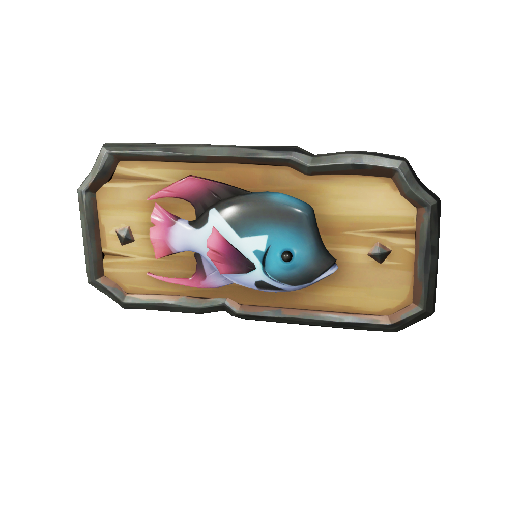 Prized Cloudy Plentifin Plaque