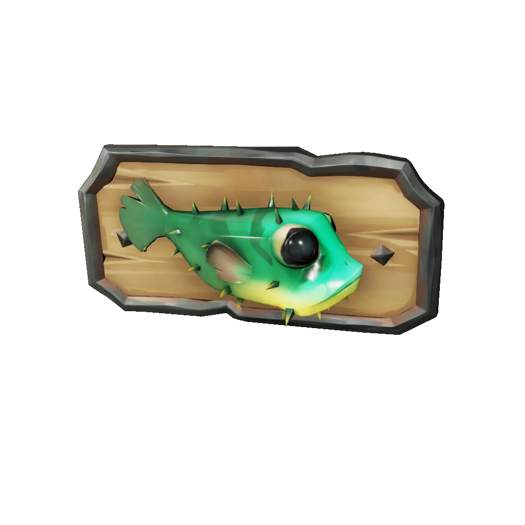 Prized Moss Islehopper Plaque