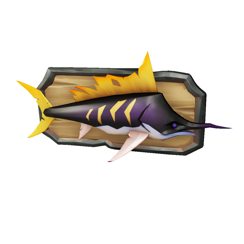 Prized Twilight Stormfish Plaque
