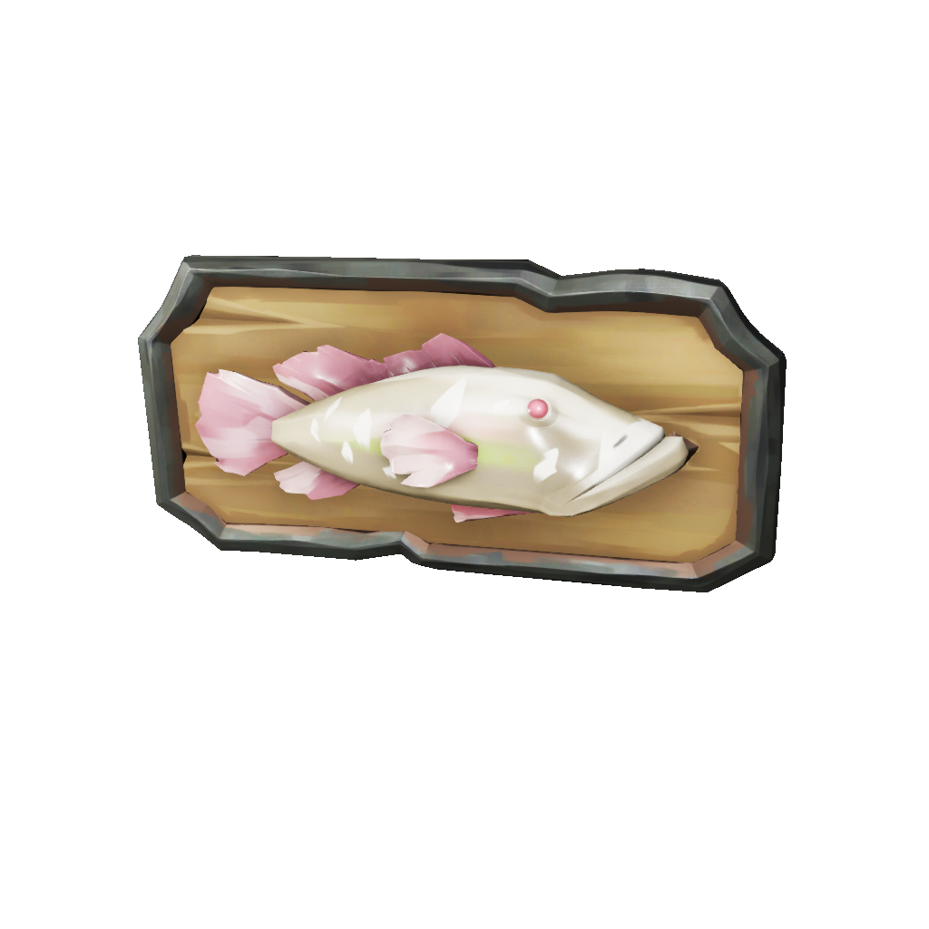 Prized Umber Splashtail Plaque