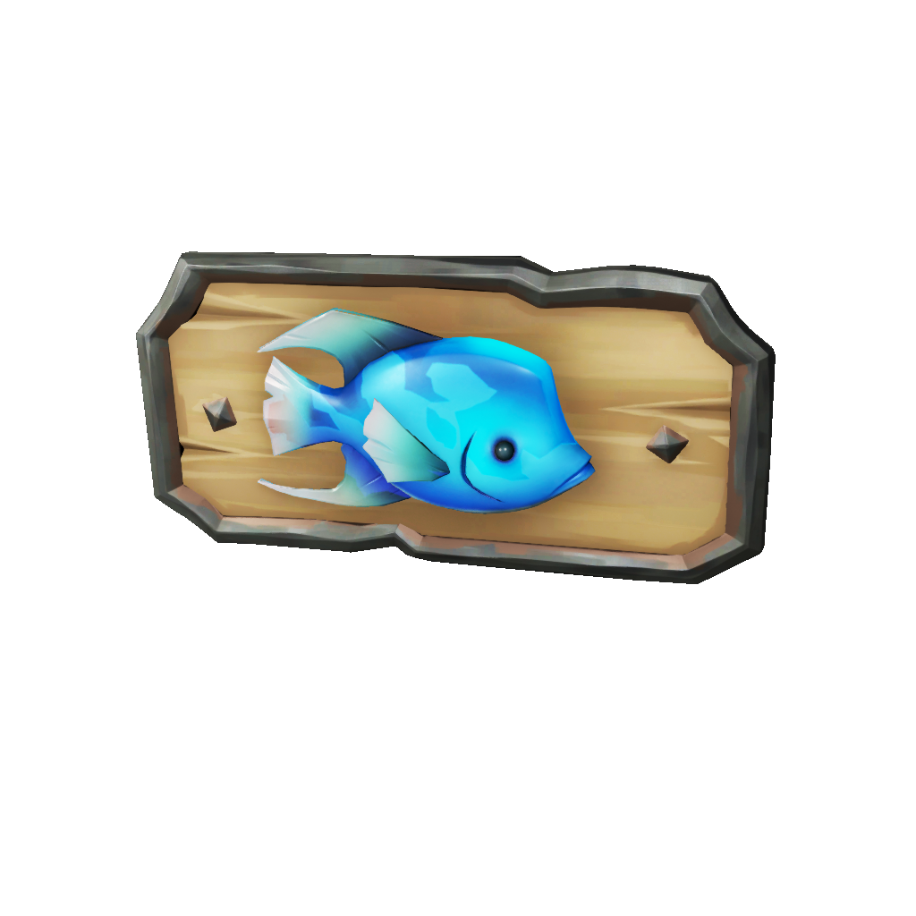 Prized Watery Plentifin Plaque