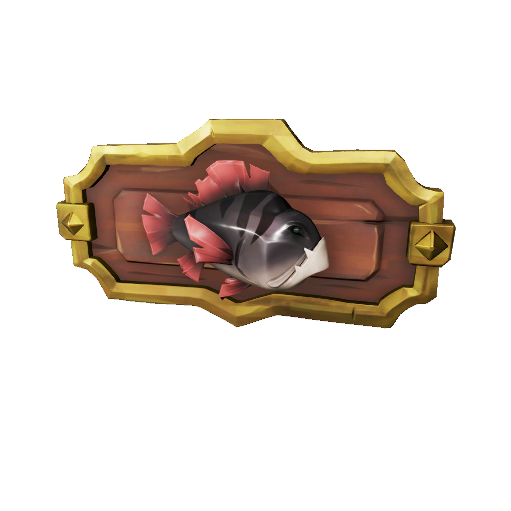 Treasured Ashen Devilfish Plaque