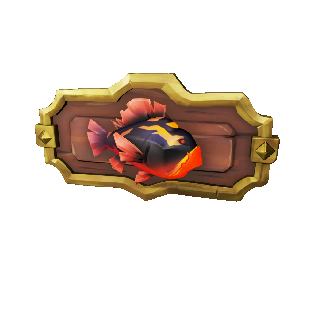 Treasured Firelight Devilfish Plaque