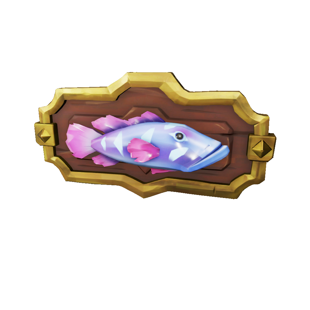 Treasured Indigo Splashtail Plaque
