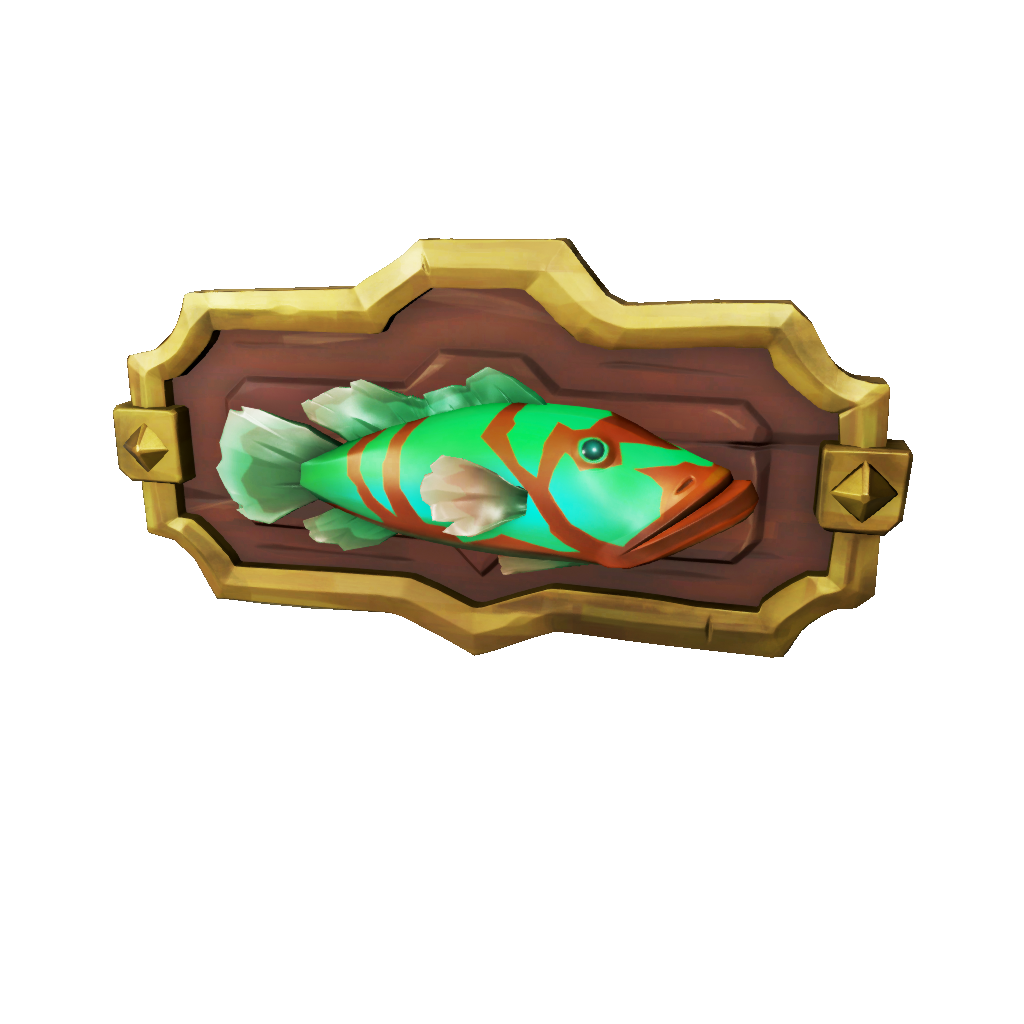 Treasured Seafoam Splashtail Plaque