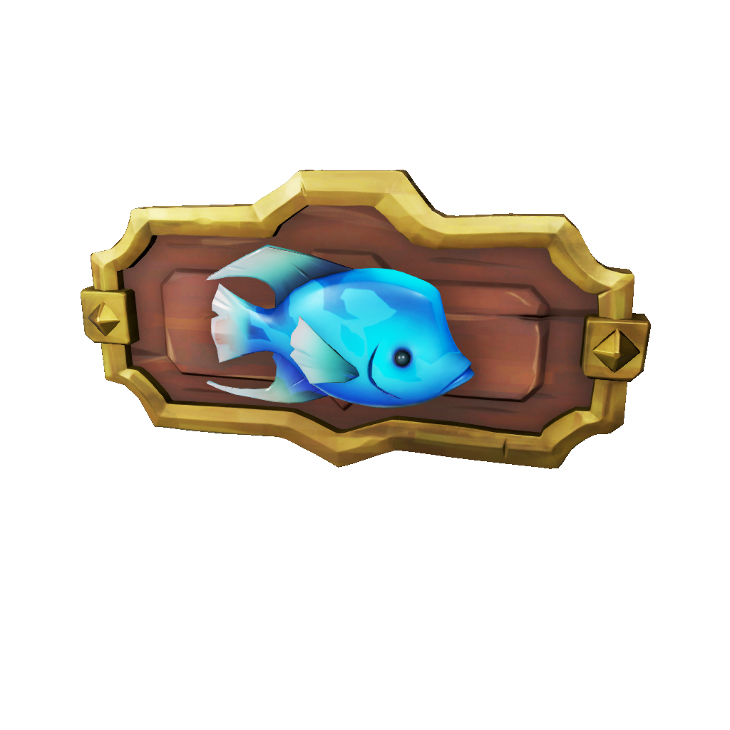 Treasured Watery Plentifin Plaque
