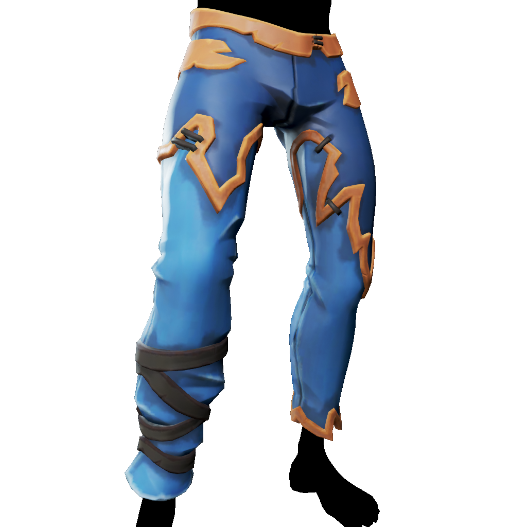 Azure Ocean Crawler Trousers
