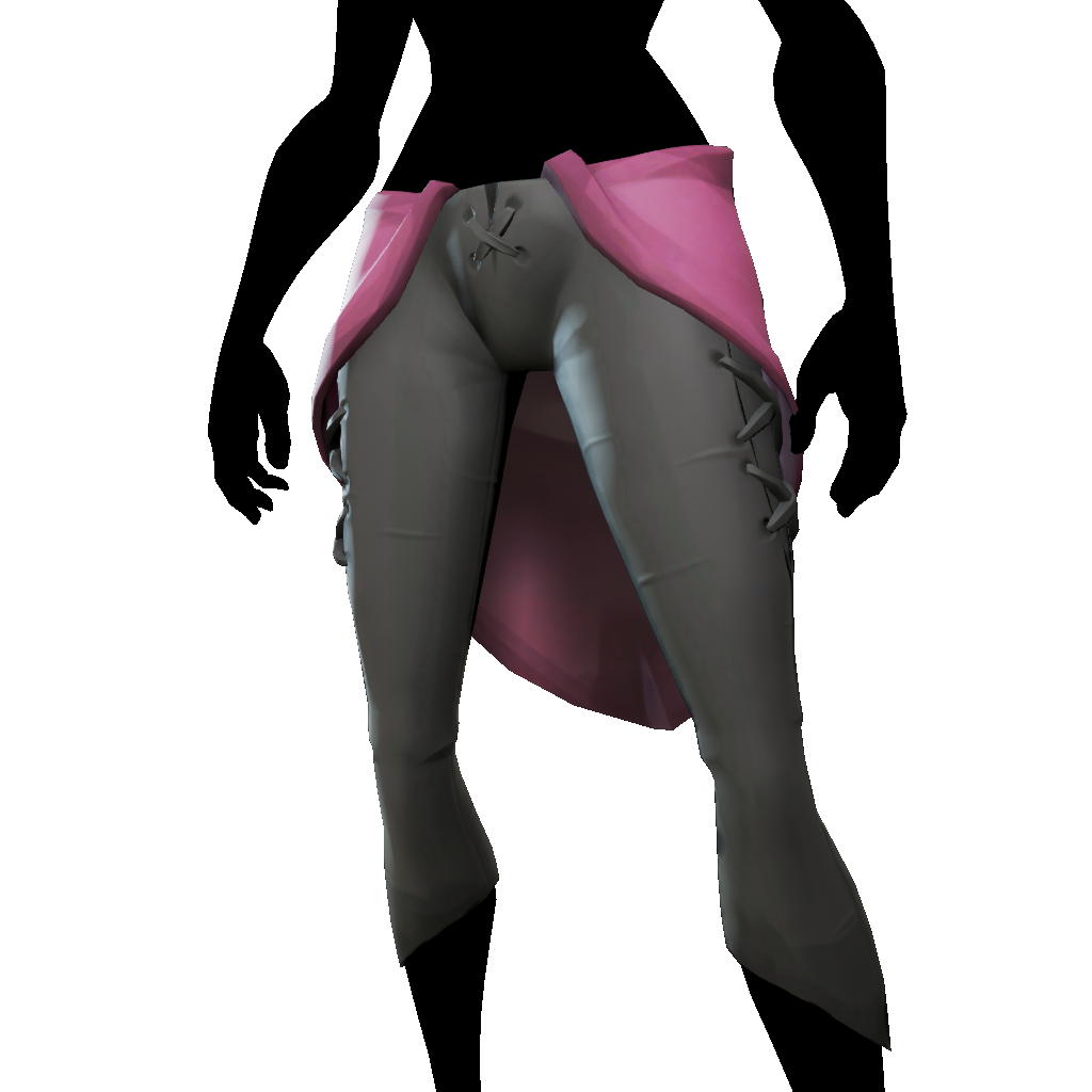 Orchid Back Skirt
